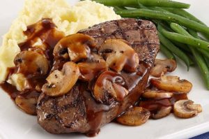 Sirloin Steak Marsala